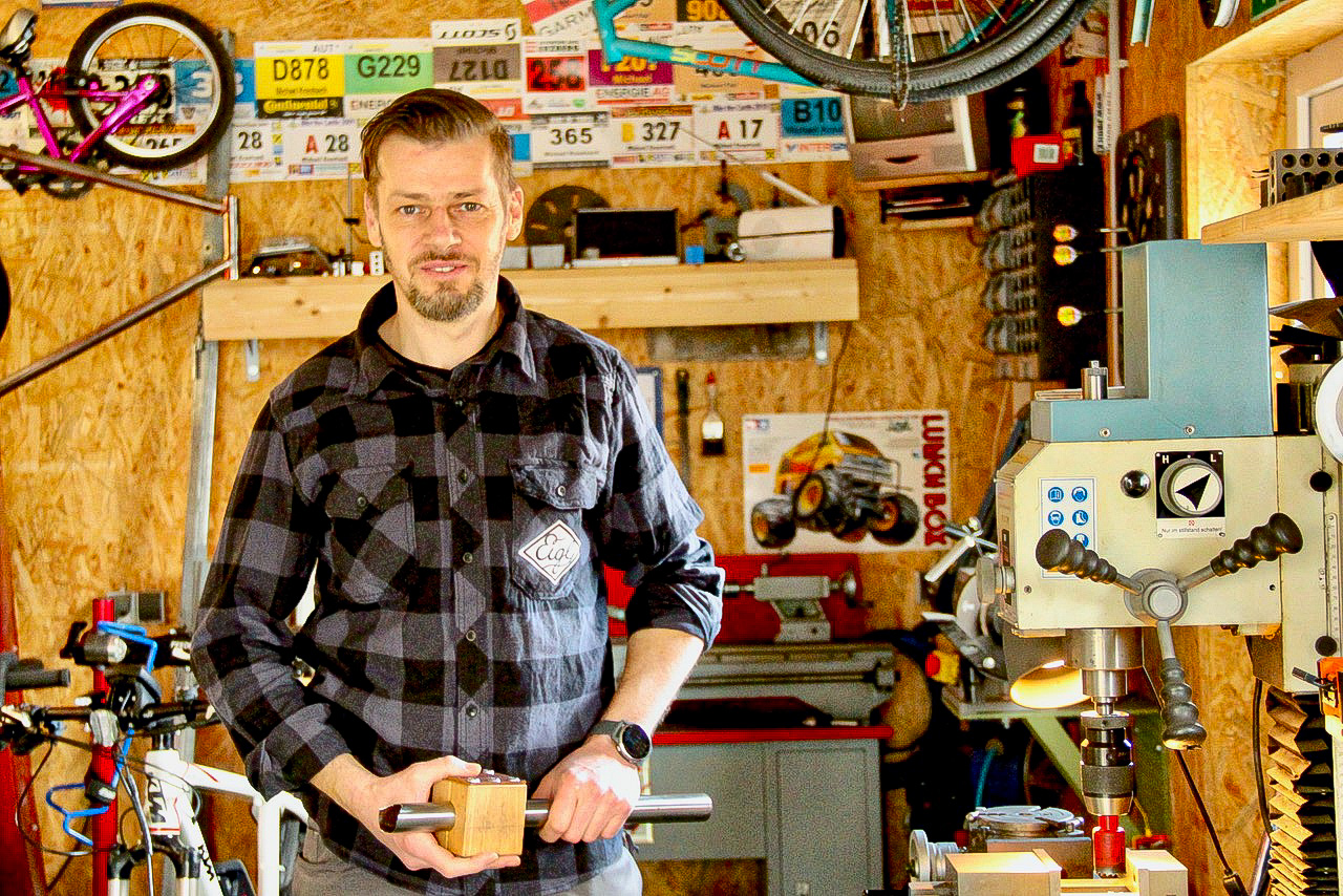 Michael Eigl macht Massanzüge auf zwei Rädern