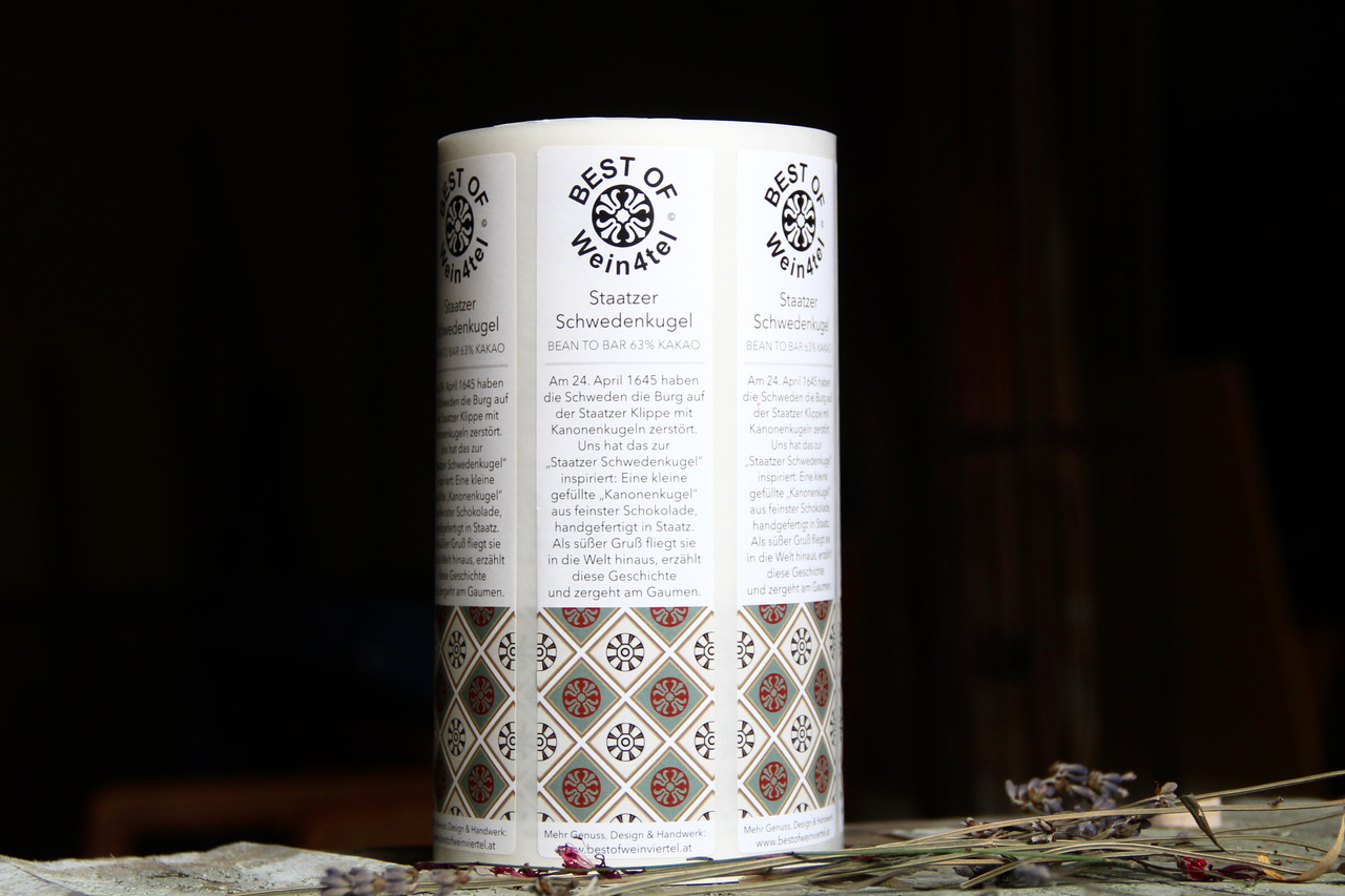 Best Of Weinviertel-Manufaktur: Original Staatzer Schwedenkugel x 6 aus Bean-to-bar-Schokolade – Bild 3